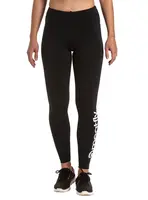 Meatfly dámské legíny Arabel White Logo | Černá | Velikost L