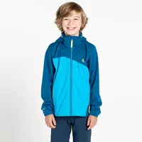 Dětská softshellová bunda dare2b explore modrá 110-116