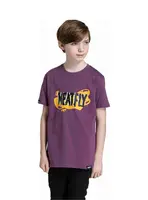Meatfly dětské tričko Fleck Purple | Fialová | Velikost 134 | 100% bavlna