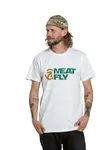 Pánské tričko meatfly revital bílá 3xl