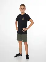 Chlapecké bavlněné tričko protest leno černá 128