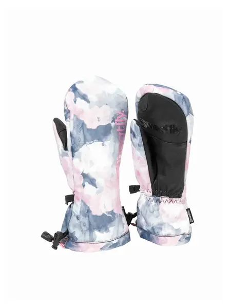 Meatfly dětské rukavice Slayer Clouds Pink | Růžová | Velikost L (12Y)