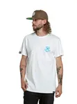 Meatfly pánské tričko Arrow White | Bílá | Velikost S | 100% bavlna