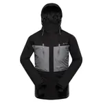 Pánská lyžařská budnda s membránou ptx snow alpine pro comed černá xl big