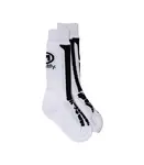 Unisex ponožky meatfly bones long bílá m