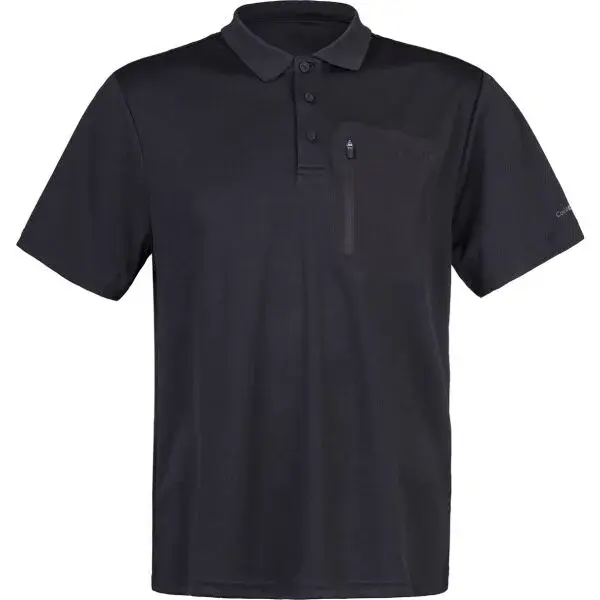 Hannah ARNEL Pánske funkčné polo tričko, čierna, veľkosť XXXL