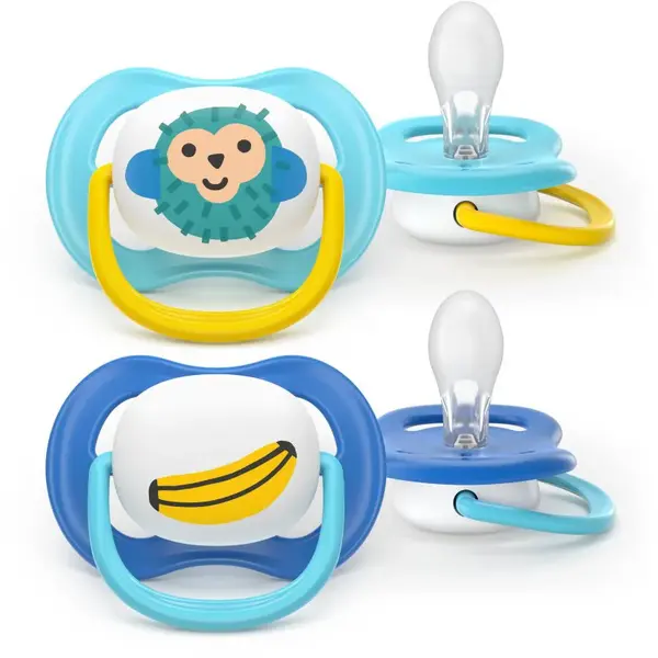 Philips Avent Ultra Air SCF080/26 6-18 m dudlík Boy 2 ks