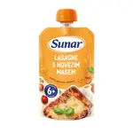 Sunar Příkrm Lasagne s hovězím masem 6m+ kapsička 120 g