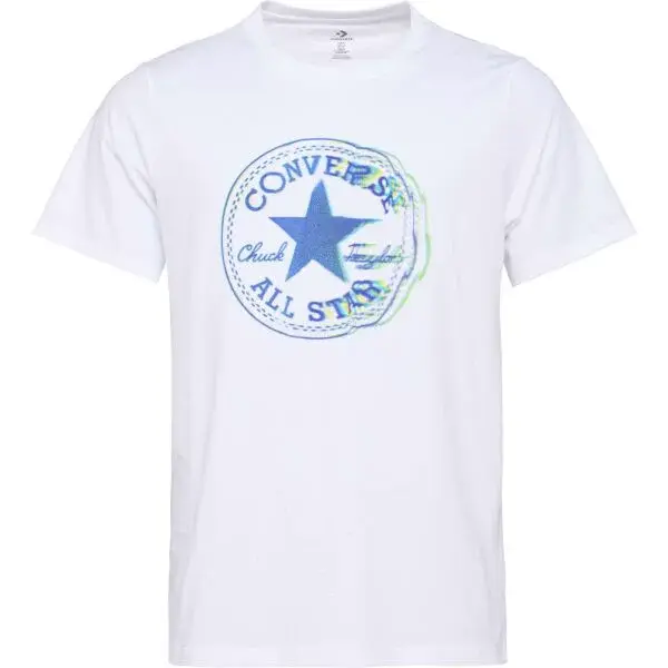 Converse ONLY ONE TEE Pánské tričko, bílá, velikost