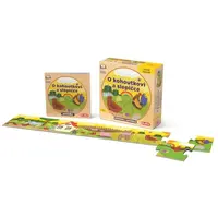 O kohútikovi a sliepočke - skladačka s rozprávkou