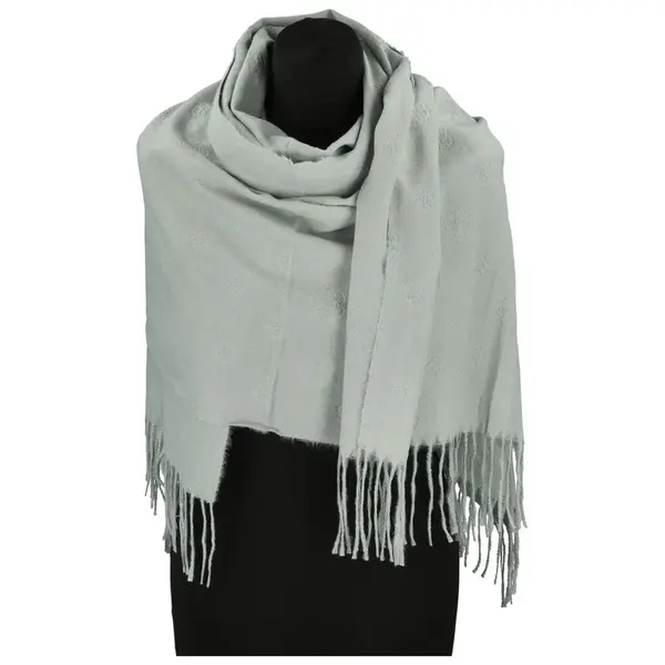 Módní dámská šála Beate, světle šedá