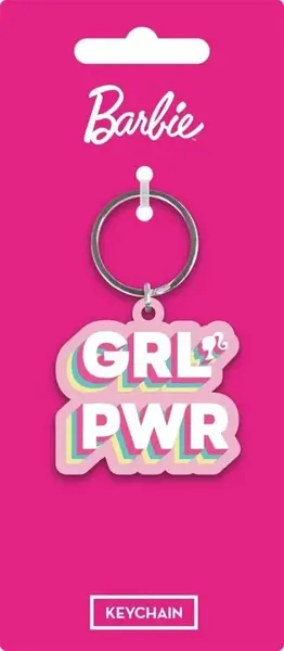 Klíčenka Barbie - GRL PWR