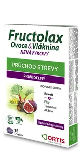 Fructolax Ovoce&Vláknina TABLETY tbl.15