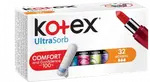 KOTEX Ultrasorb tampony Normal 32ks