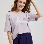 Marisse Women's Blouse L-Ts-4362 L.Violet