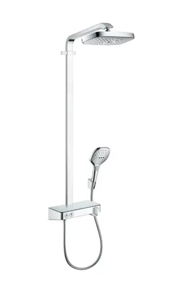 Hansgrohe Raindance Select E - Sprchový set s termostatem ShowerTablet, 30 cm, 2 proudy, chrom 27126000
