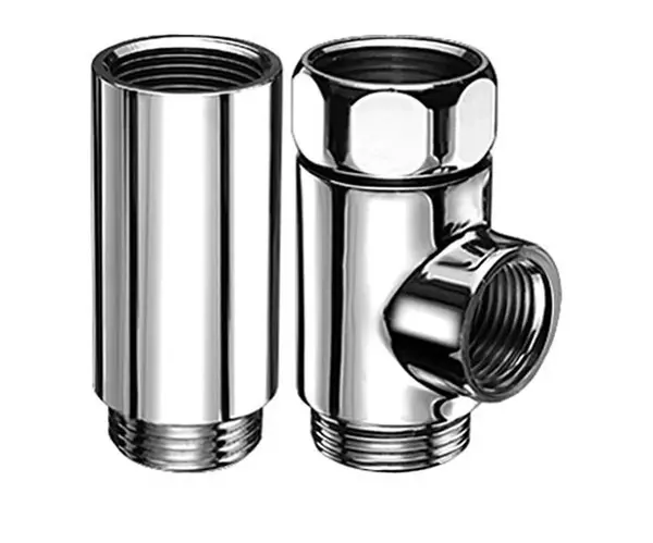 Schell Příslušenství - Spojka T a distanční vložka, chrom 041010699