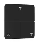 Hansgrohe ShowerSelect Comfort - Ventil pod omítku, pro 3 spotřebiče, matná černá 15587670