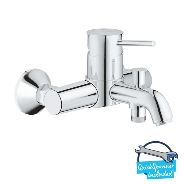 Grohe Start Classic - Vanová nástěnná baterie, chrom 23787000