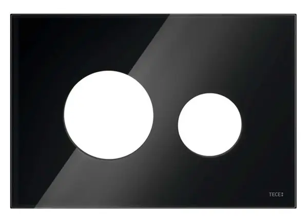 Tece TECEloop - Kryt ovládání splachování TECEloop, černé sklo 9240674