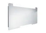 Nimco Zrcadla - Zrcadlo s LED osvětlením, 140x70 cm, hliník ZP 22008
