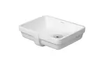 Duravit Vero - Umyvadlo zápustné 43x32 cm, s přepadem, bílá 0330430000
