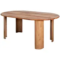 MID.YOU JÍDELNÍ STŮL, akácie, přírodní barvy, 208/100/76 cm