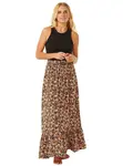 Rip curl dámská maxi sukně Sea Of Dreams Brown | Hnědá | Velikost L