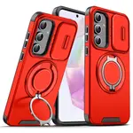Camslide Stand obal, Samsung Galaxy A26 5G, červený