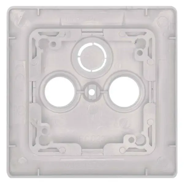Kryt zásuvka televizní a satelitní, bílý