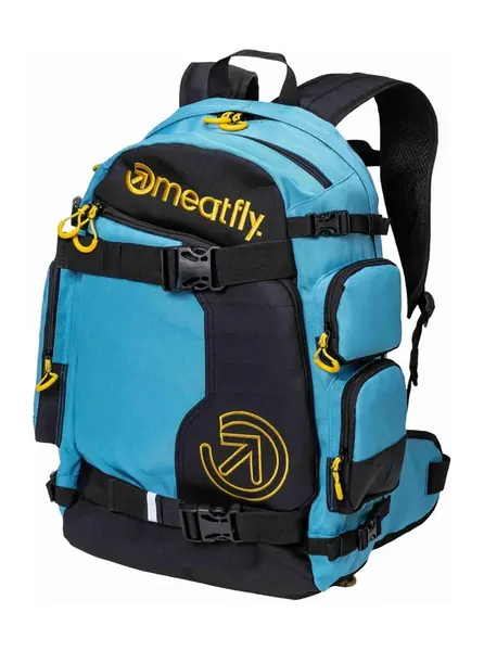 Meatfly batoh Wanderer Sky Blue / Yellow 28 L | Žlutá | Objem 28 L