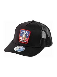 Meatfly kšiltovka Corey Trucker Black Tomcat | Černá | Velikost One Size