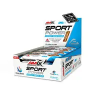 AMIX Sport Power Energy Snack Bar, 20x45g, Hazelnut Chocolate
