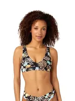 Rip curl dámský horní díl plavek Sundance Adjustable Halter Black | Černá | Velikost S