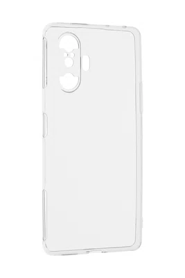 FIXED silikonové pouzdro pro Xiaomi Poco F3 GT, čirá