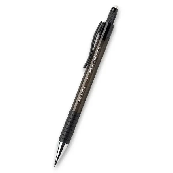 Mechanická tužka Faber-Castell Grip Matic - 0,5 mm, černá