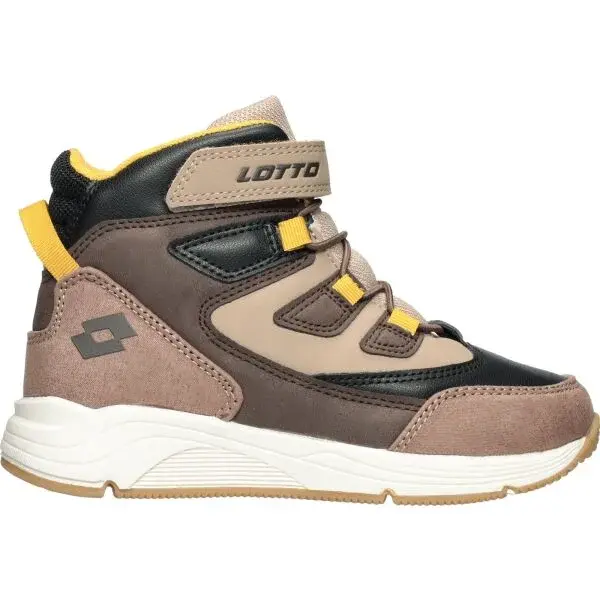 Lotto KALISTO Detská zimná obuv, hnedá, veľkosť