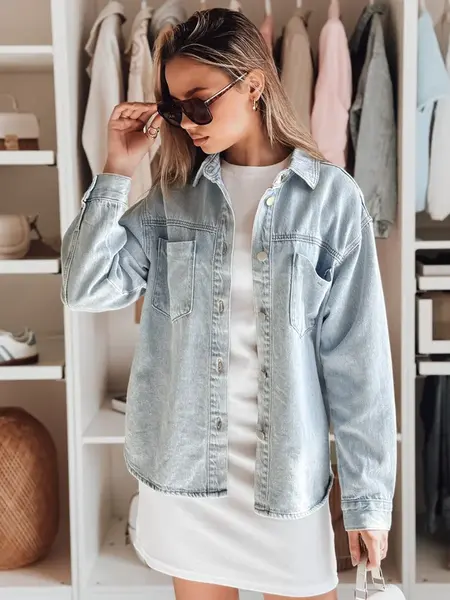 Dámská džínová bunda oversize BLUEDIVA