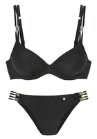 JETTE Bikiny  zlatá / čierna