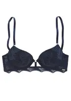 LASCANA Podprsenka  tmavomodrá