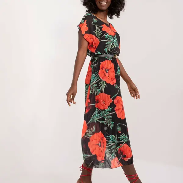 Dress-DHJ-SK-8839-2.89-black-red