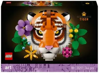 Kolekce zvířat – Tygr - LEGO Art (31217)