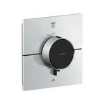 Axor ShowerSelect ID - Termostatická baterie pod omítku, pro 2 spotřebiče, chrom 36752000