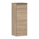 Hansgrohe Xelu Q - Boční skříňka 40x107x35 cm, 1 dvířka, panty vlevo, přírodní dub/matná černá 54129670