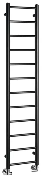 Sapho Dina - Vykurovacie teleso 14x3 cm, matná čierna IR373B