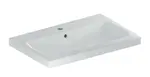 Geberit iCon - Umývadlo na dosku, 75x48x16 cm, s prepadom, s otvorom na batériu, KeraTect, biela 501.848.00.2