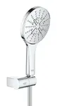 Grohe Rainshower SmartActive - Súprava sprchovej hlavice 130 9,5 l/min, 3 prúdy, držiaku a hadice, chróm 26580000