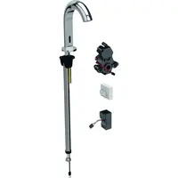 Geberit Piave - Elektronická umývadlová batéria, so zmiešavačom, sieťové napájanie, chróm 116.182.21.1