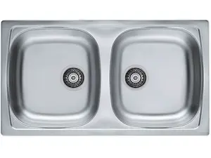Alveus Basic - Drez 78x44 cm, nerezová 1049232