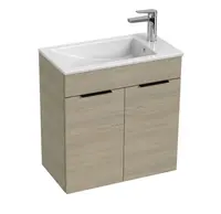 Jika Cube - Skrinka s umývadlom 61x34x61 cm, jaseň H4536311765141